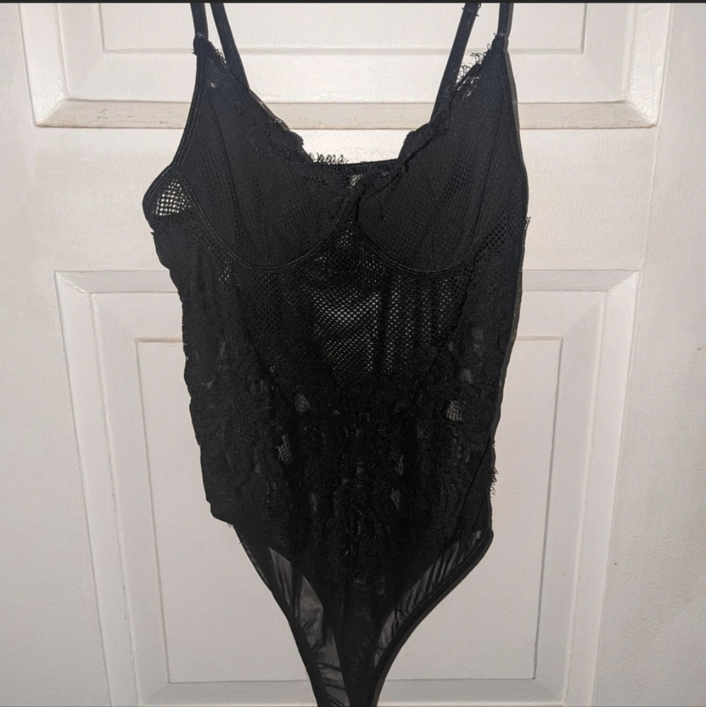 Lacy lingerie bodysuit